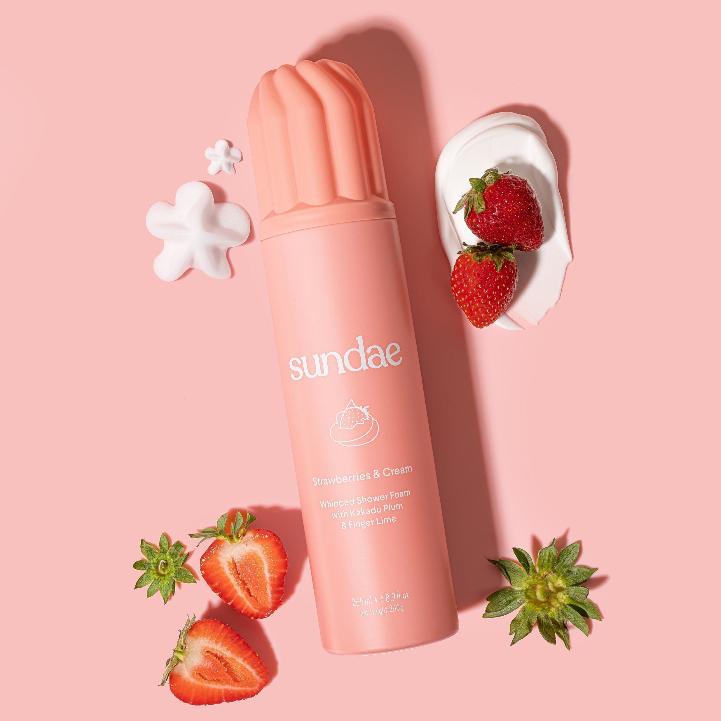 Strawberries & Cream duschmousse Image